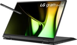 the LG gram 14 2in1 with a stylus