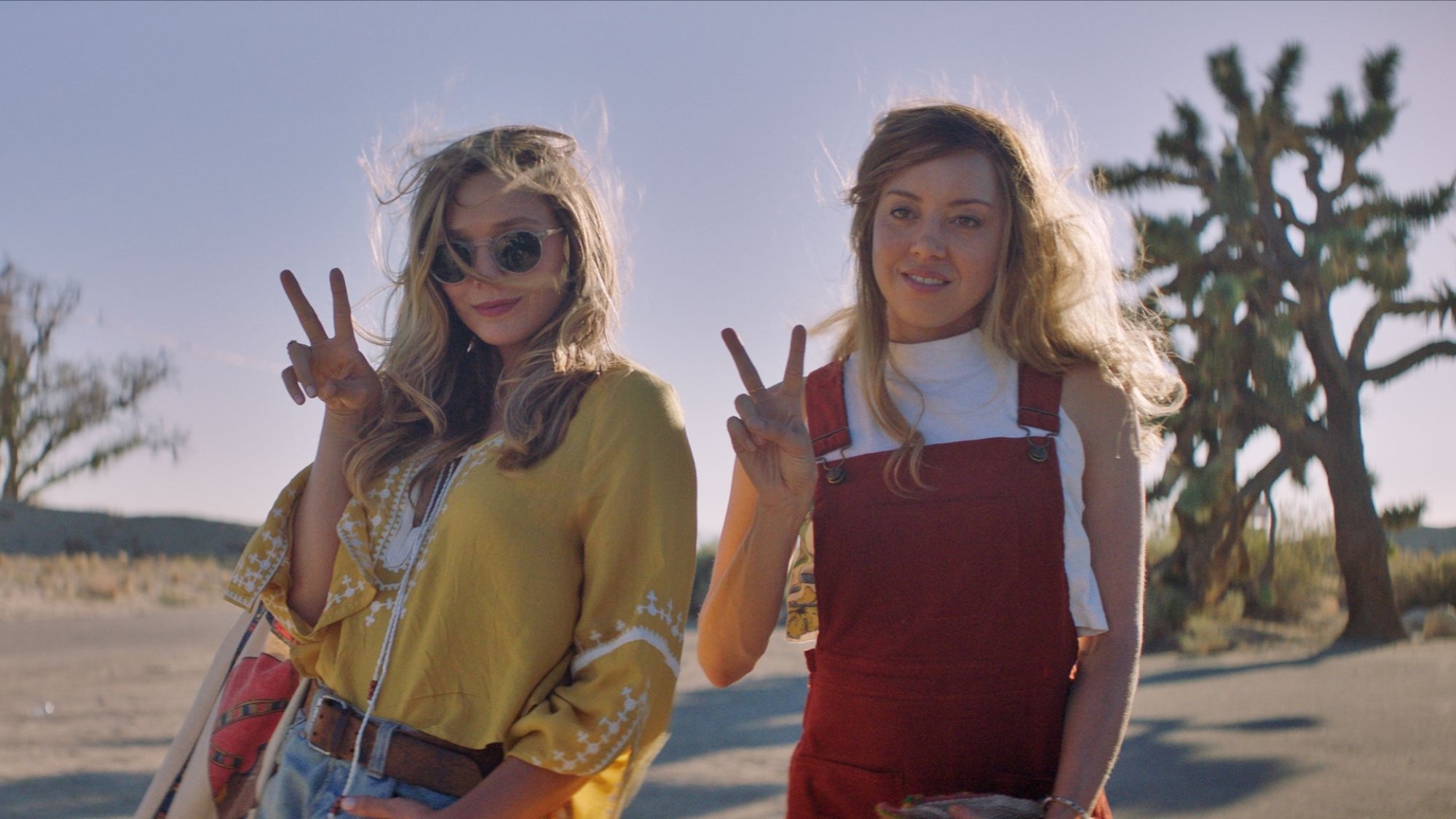 Elizabeth Olsen and Aubrey Plaza in "Ingrid Goes West."