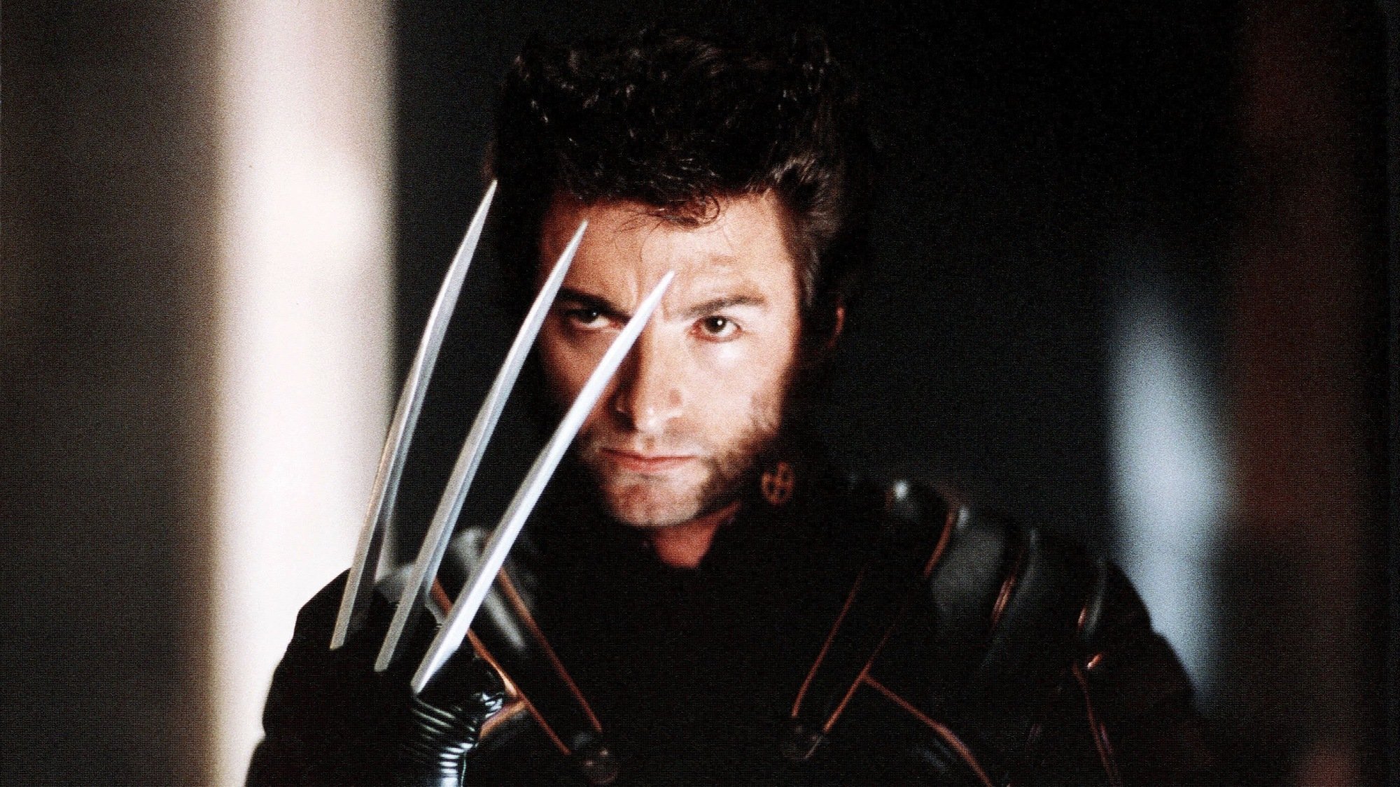 Hugh Jackman plays Wolverine in "X-Men" (2000).