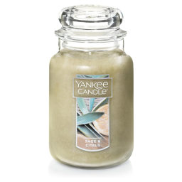 Yankee Candle on white background
