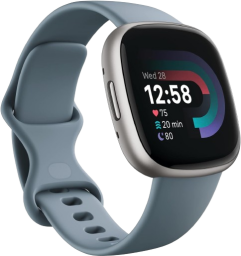 the fitbit versa 4 in the waterfall colorway