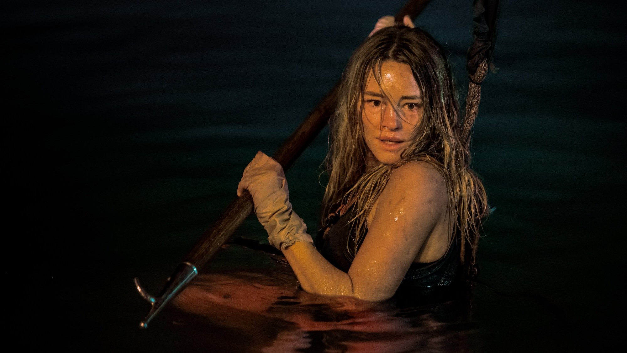 Hassie Harrison plays Zephyr in "Dangerous Animals."