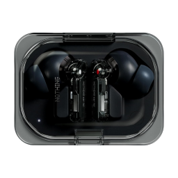 Nothing Ear (a) earbuds on white background