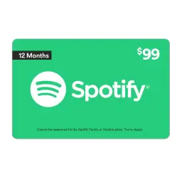 A Spotify gift card
