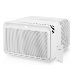 Windmill air conditioner on white background