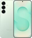 the front and back of the samsung galaxy s25 in mint