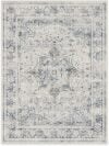 Ruggable Washable Large Area Rug Sarrah Blue Quartz