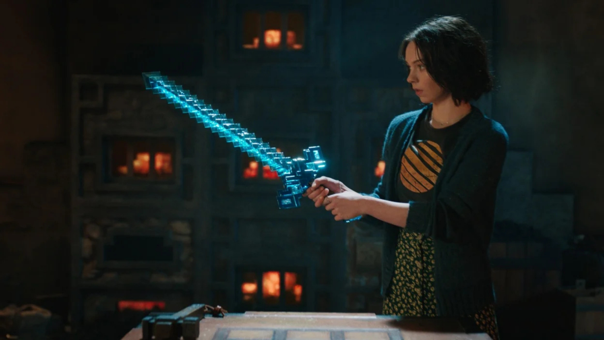 Emma Myers in "A Minecraft Movie"