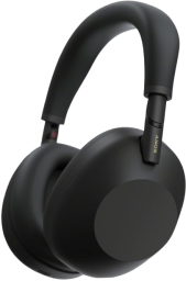 Sony WH-1000XM6 headphones in black