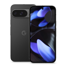Google Pixel 9 on white background