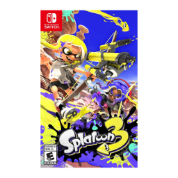 'Splatoon 3' on white background