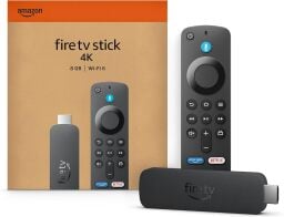 An Amazon Fire TV Stick 4K