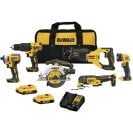 DeWalt 20-Volt, Six-Tool Kit