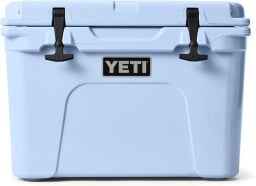 Yeti cooler in color big sky blue