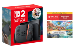 switch 2 console with online expansion pack card