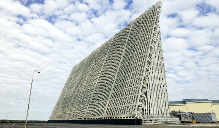 Russian Voronezh-DM Long Range Radar Antenna