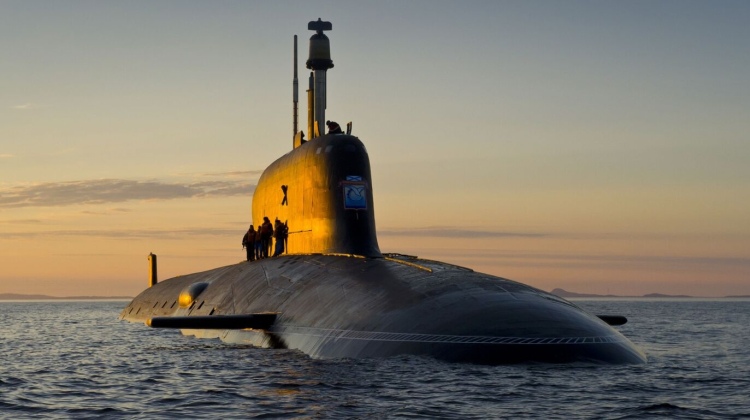 Russian Navy Yasen Class Nuclear Powered Attack Submarine