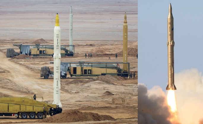 Iranian Sejil Ballistic Missiles
