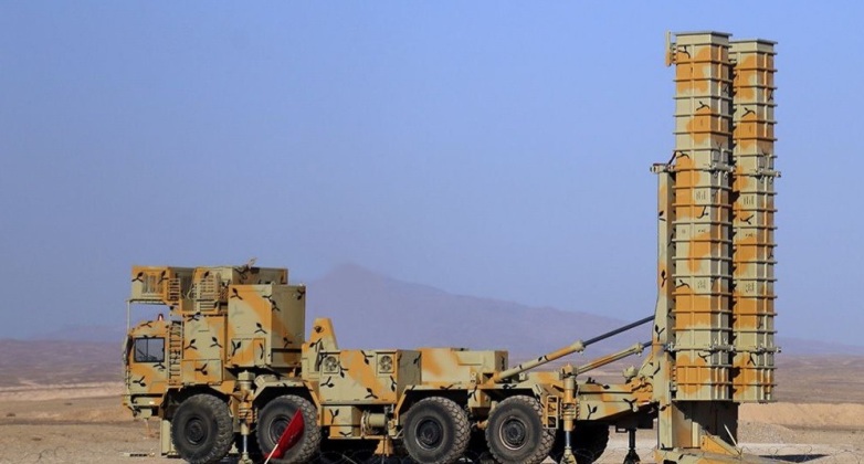 Surface-to-Air Missile Battery From Iranian Bavar 373 Long Range Air Defence System