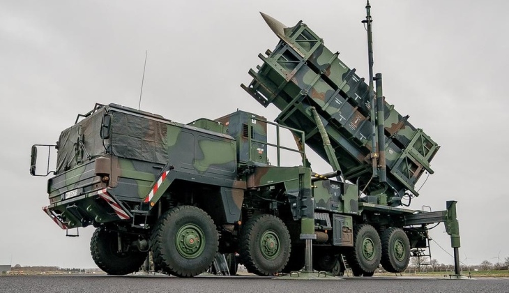 Surface-to-Air Missile Battery From Patriot System
