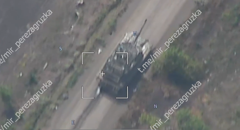 Ukrainian Army M1A1 Abrams Near Pokrovsk Seconds Before Drone Strike