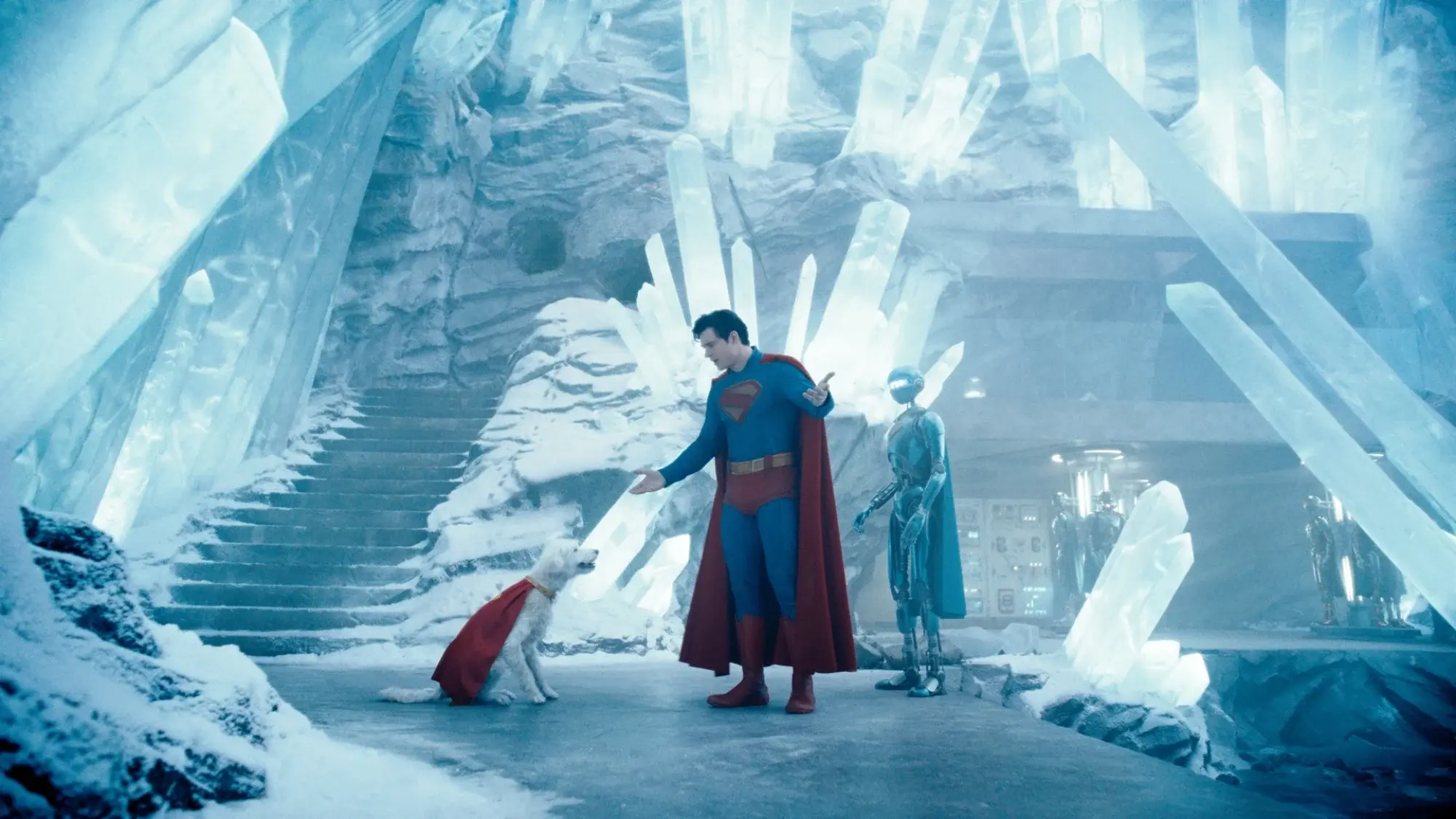DAVID CORENSWET as Superman in Warner Bros. Pictures’ “SUPERMAN,” a Warner Bros. Pictures release.