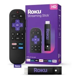 Roku Streaming Stick HD on white background
