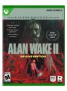 box art for the deluxe edition of "alan wake 2" on xbox series x